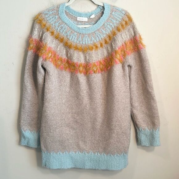 Anthropologie Sweaters - Anthropologie Sleeping On Snow Sweater M